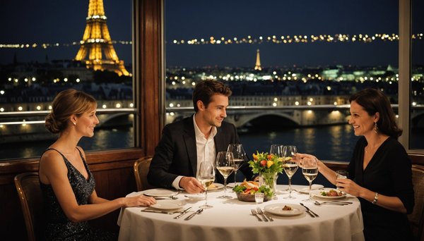 Top croisières dîner à paris pour une expérience gastronomique