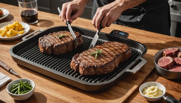 Comment choisir le bon équipement pour une cuisson parfaite de vos steaks